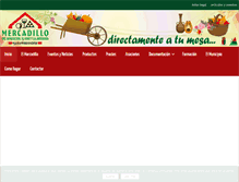 Tablet Screenshot of mercadillodelamatanza.com